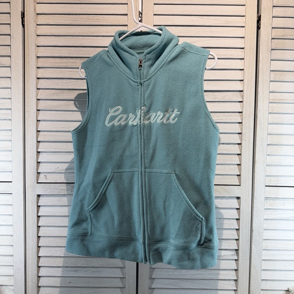 Carhartt Vest Women's‎ Sz M - Turquoise